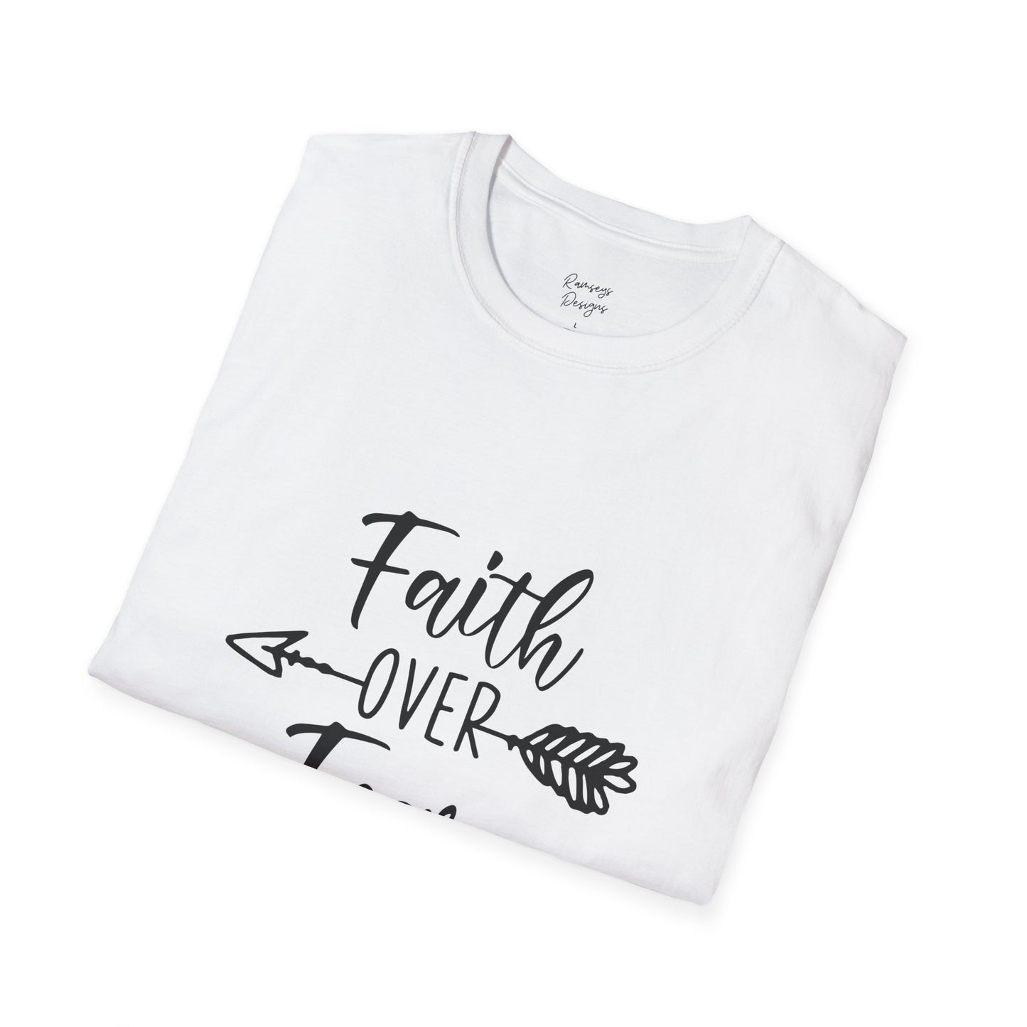 Faith Over Fear - Unisex Softstyle T-Shirt