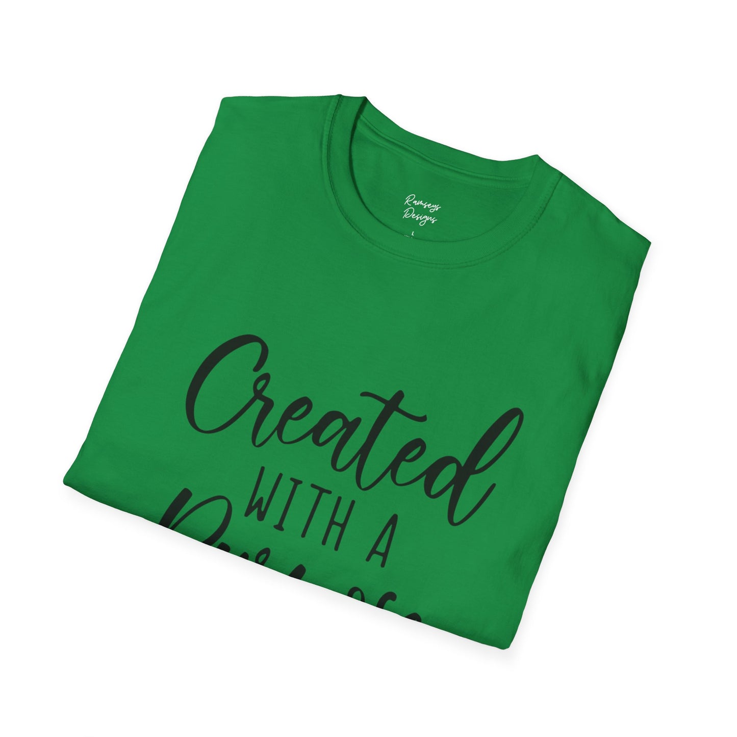 Created With A Purpose - Unisex Softstyle T-Shirt