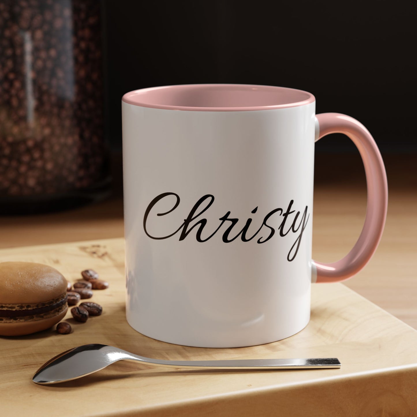 Personalized Accent Coffee Mug (11, 15oz)