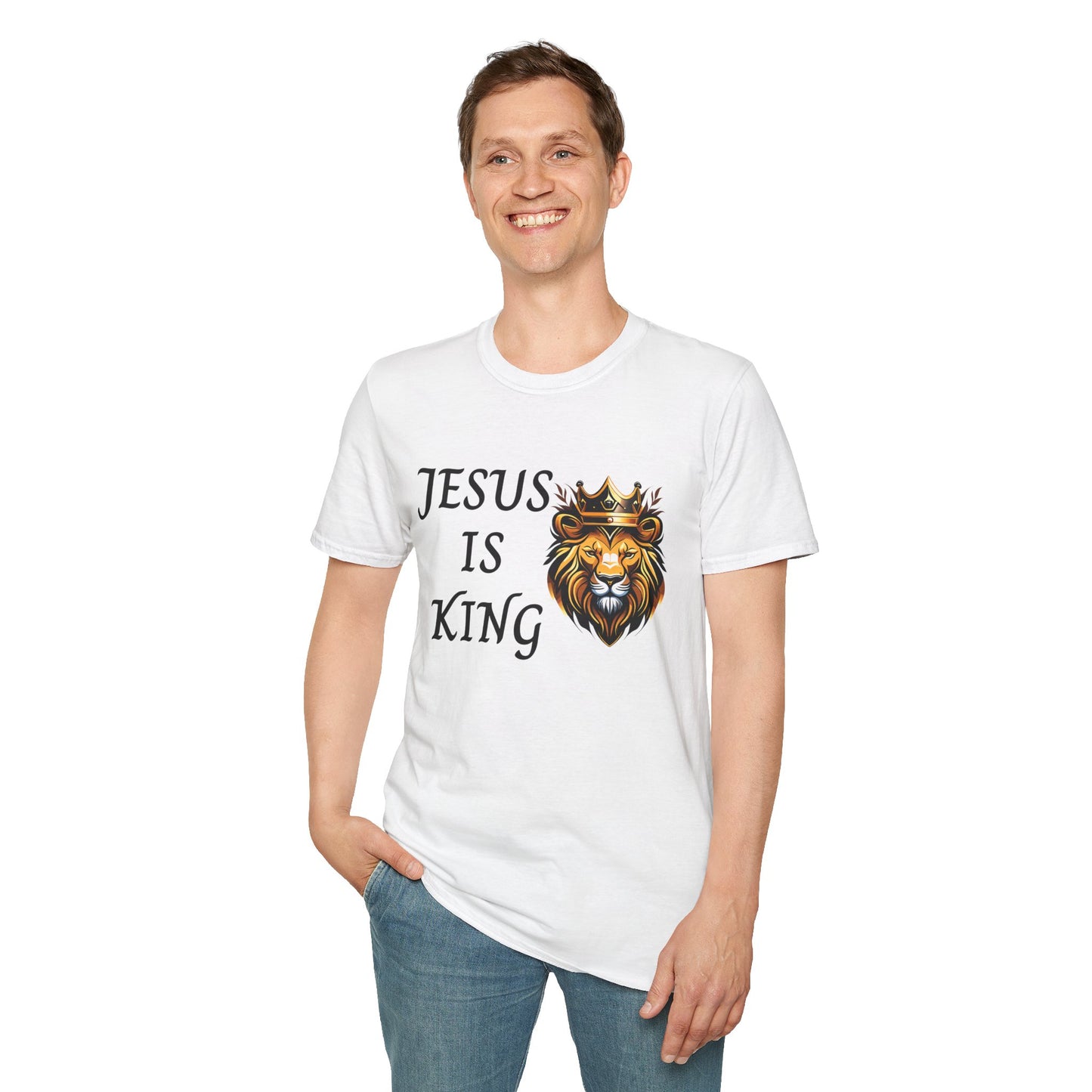 Jesus Is King - Unisex Softstyle T-Shirt