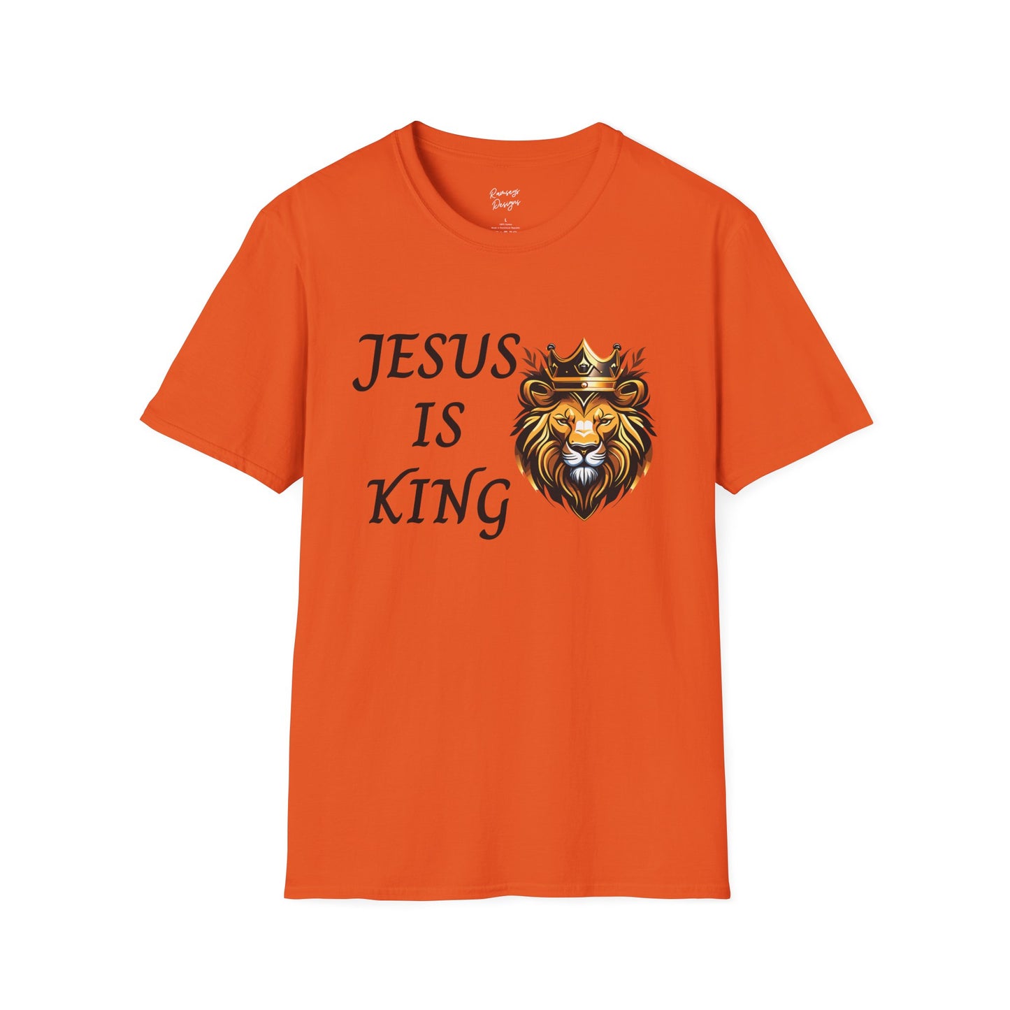 Jesus Is King - Unisex Softstyle T-Shirt