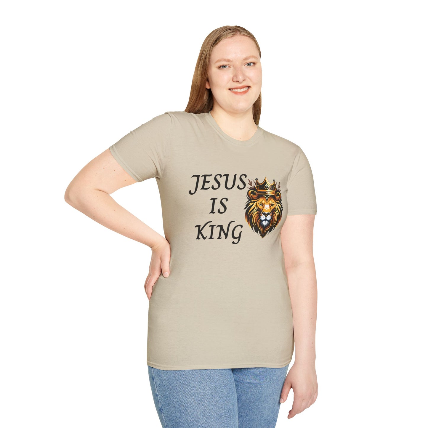 Jesus Is King - Unisex Softstyle T-Shirt