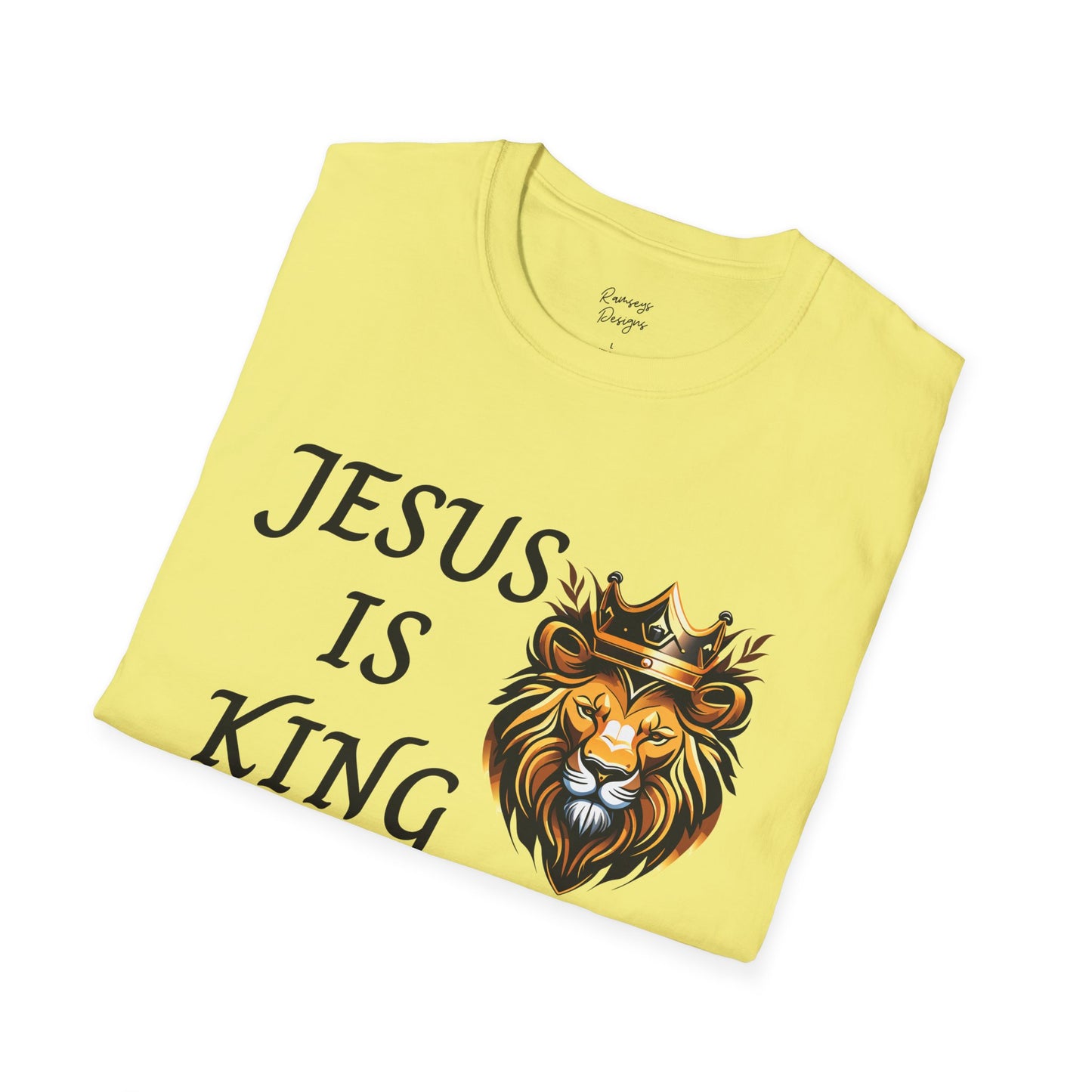 Jesus Is King - Unisex Softstyle T-Shirt