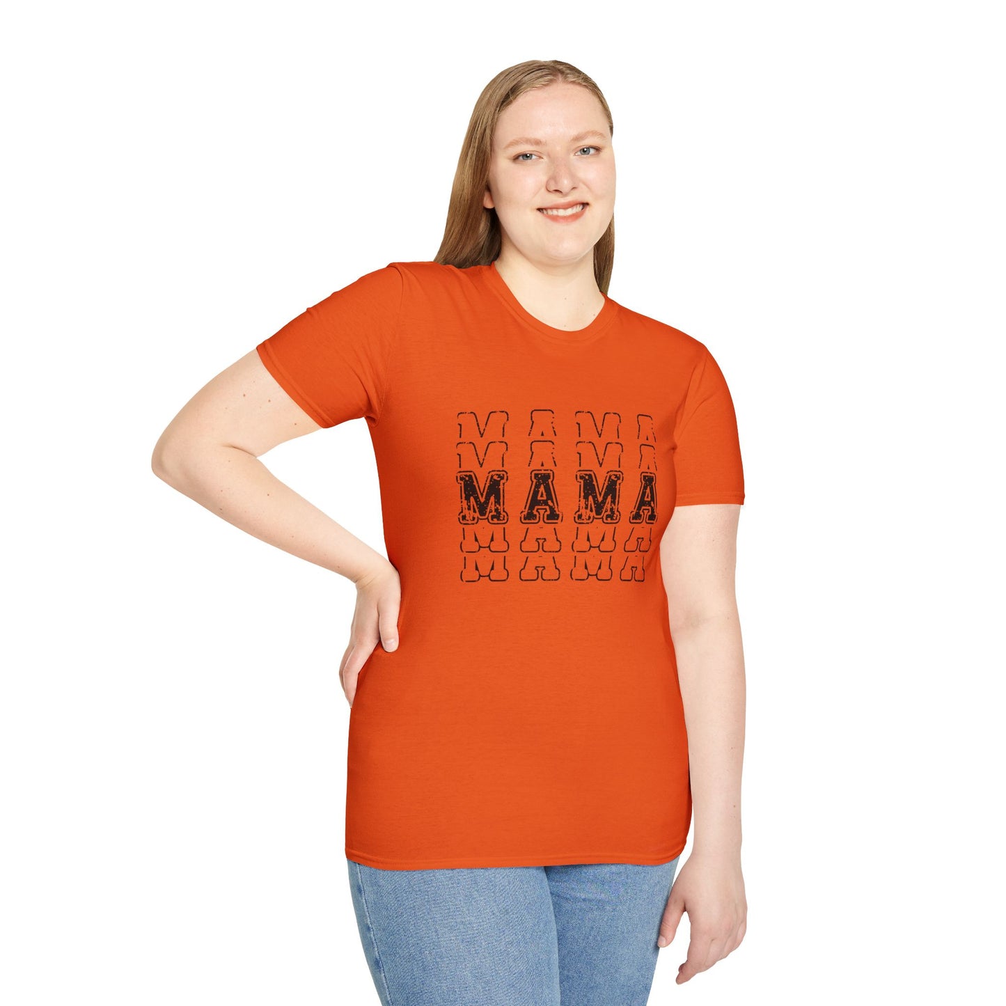 Rustic MAMA - Unisex Softstyle T-Shirt