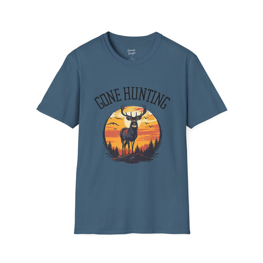 Gone Hunting - Unisex Softstyle T-Shirt