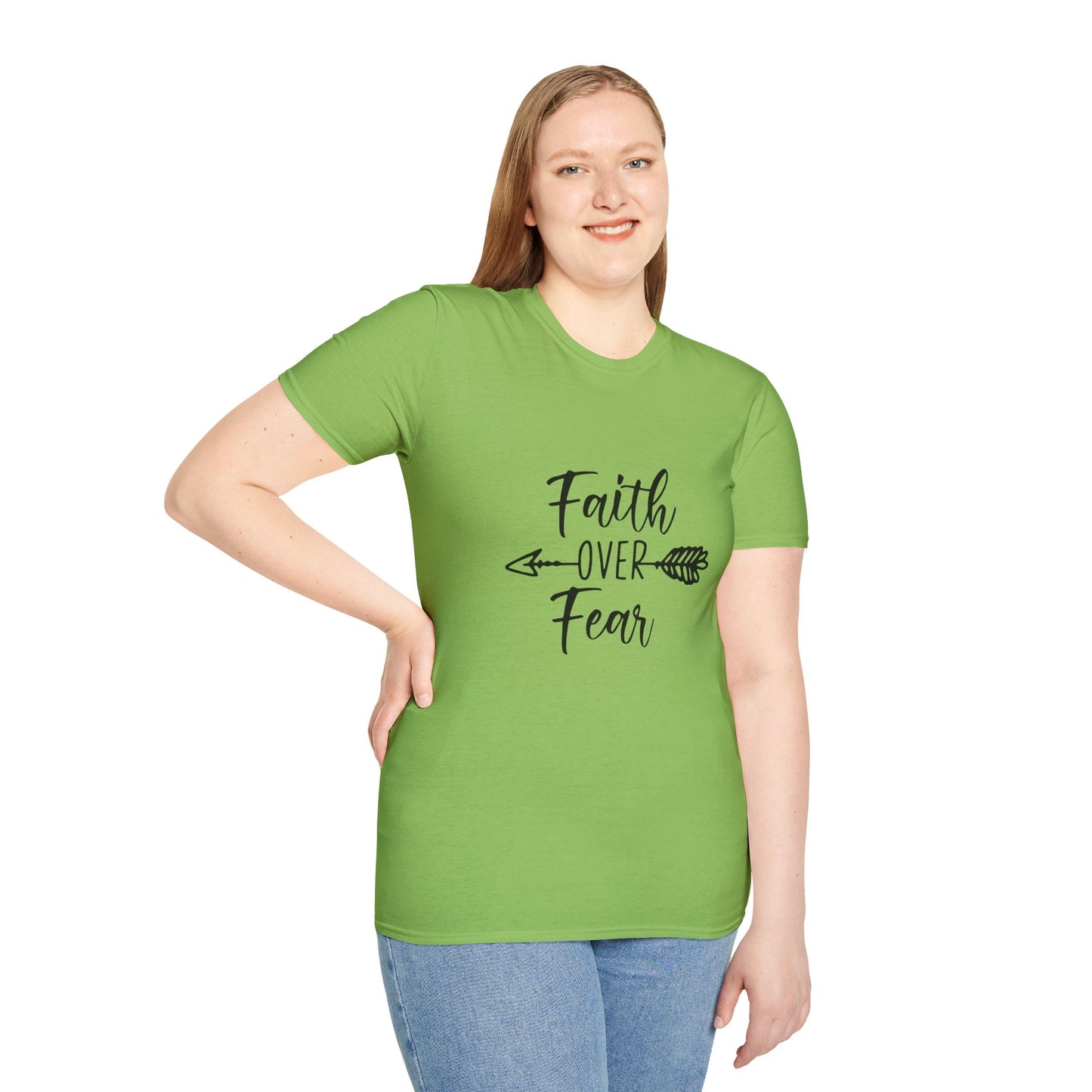 Faith Over Fear - Unisex Softstyle T-Shirt