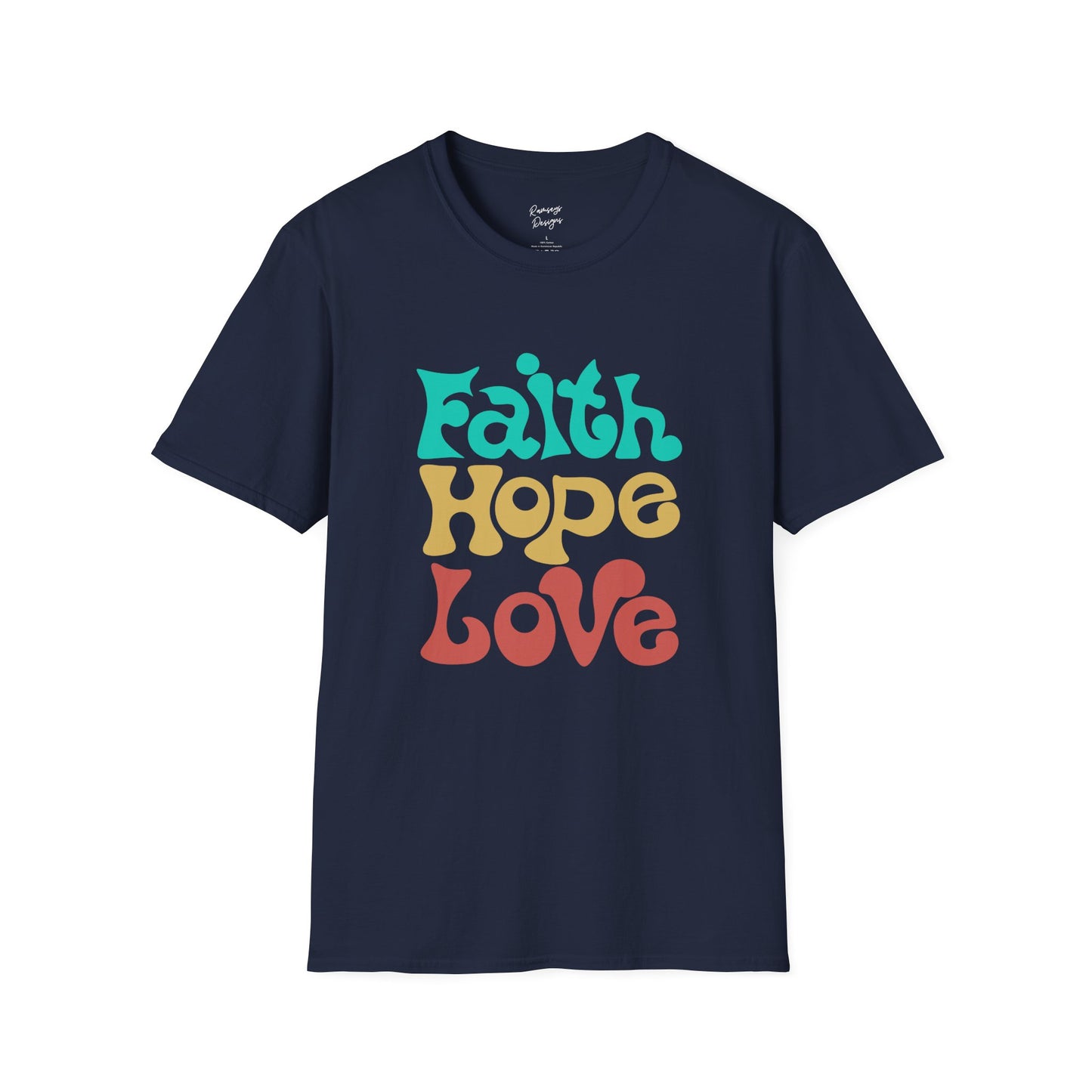 Faith Hope Love - Unisex Softstyle T-Shirt