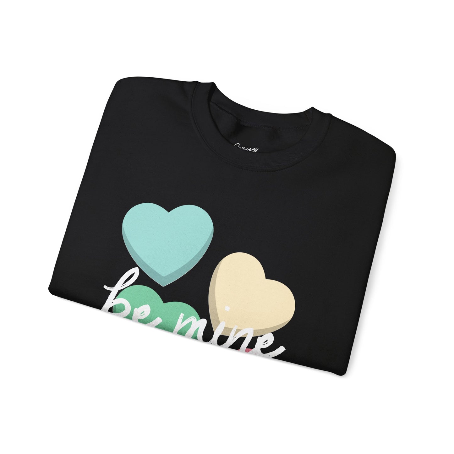 Candy Hearts Be Mine - Unisex Heavy Blend™ Crewneck Sweatshirt