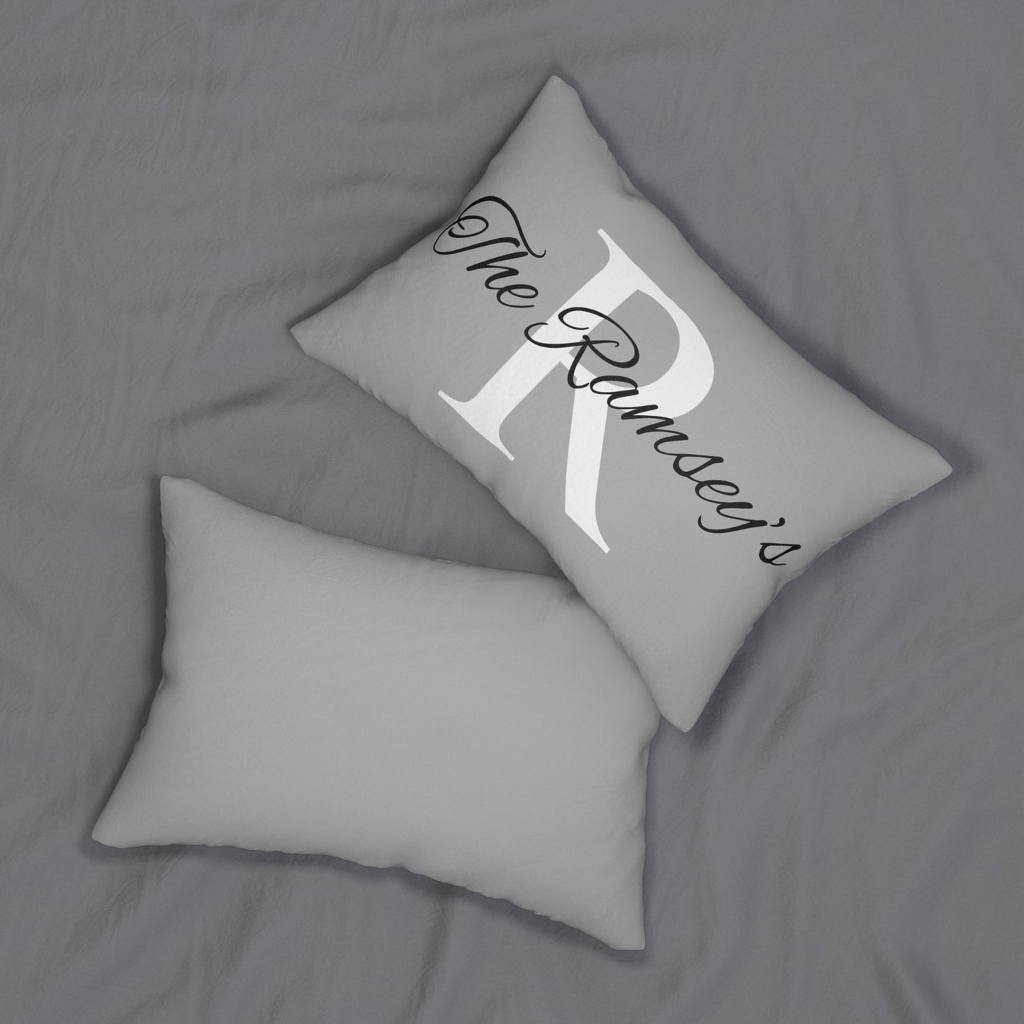 Personalized Lumbar Pillow - 20" × 14"