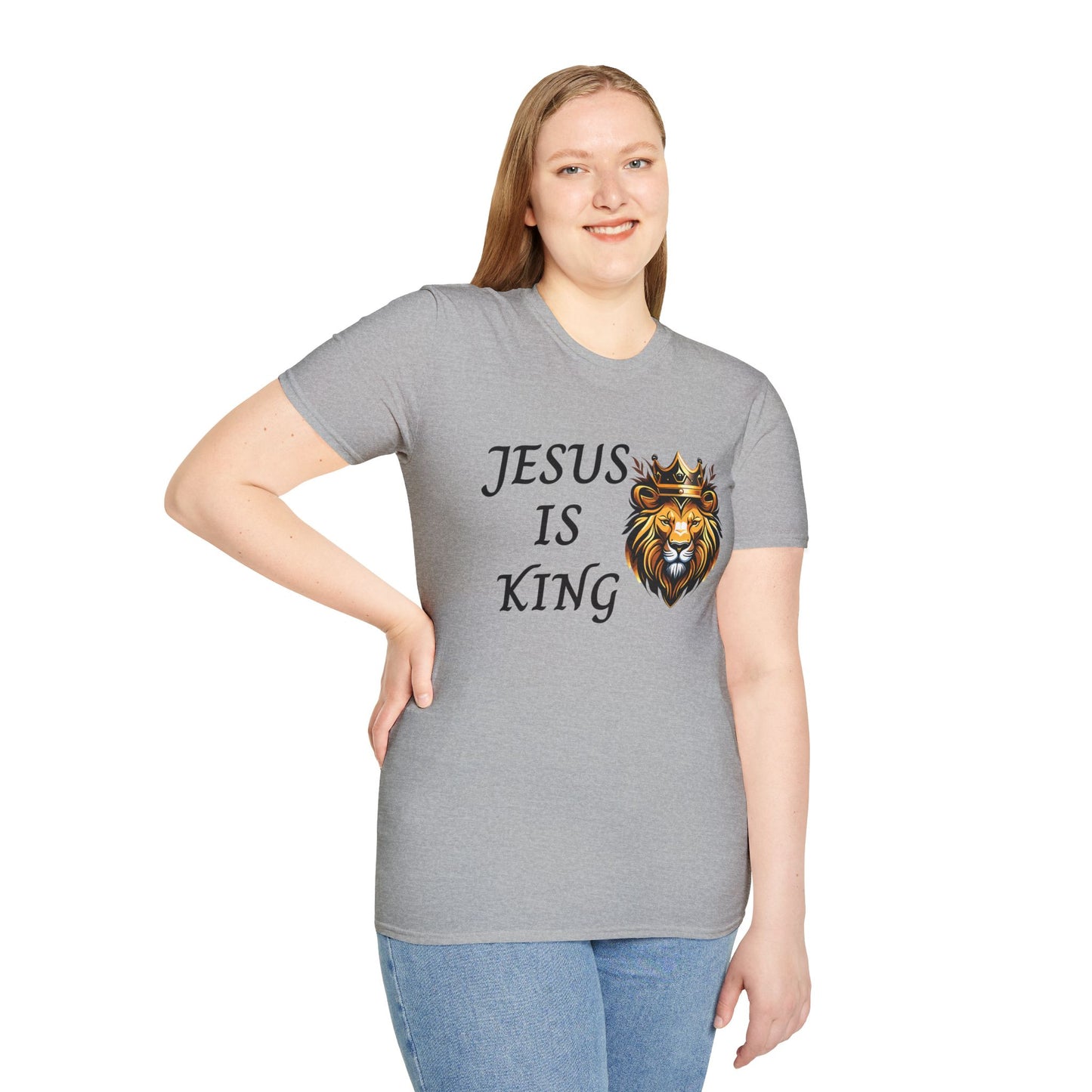 Jesus Is King - Unisex Softstyle T-Shirt