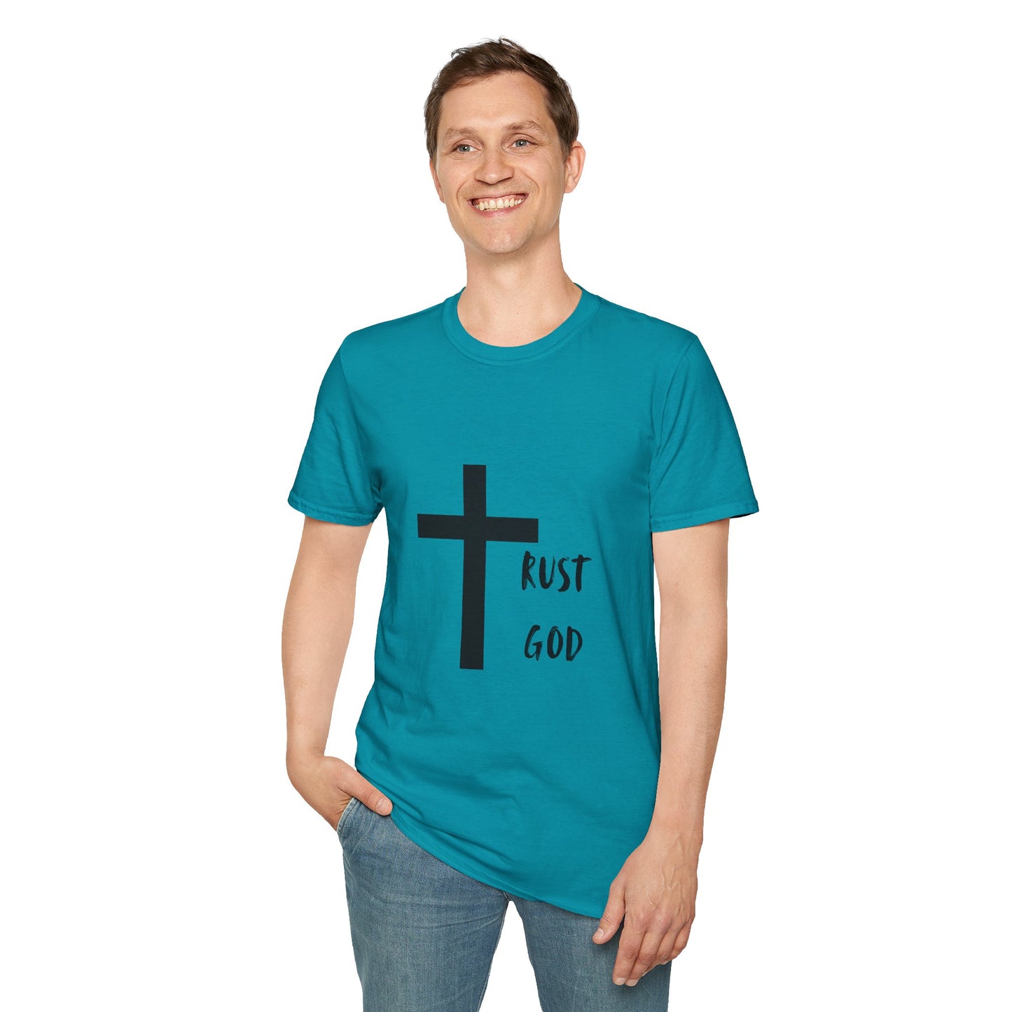 Trust God - Unisex Softstyle T-Shirt