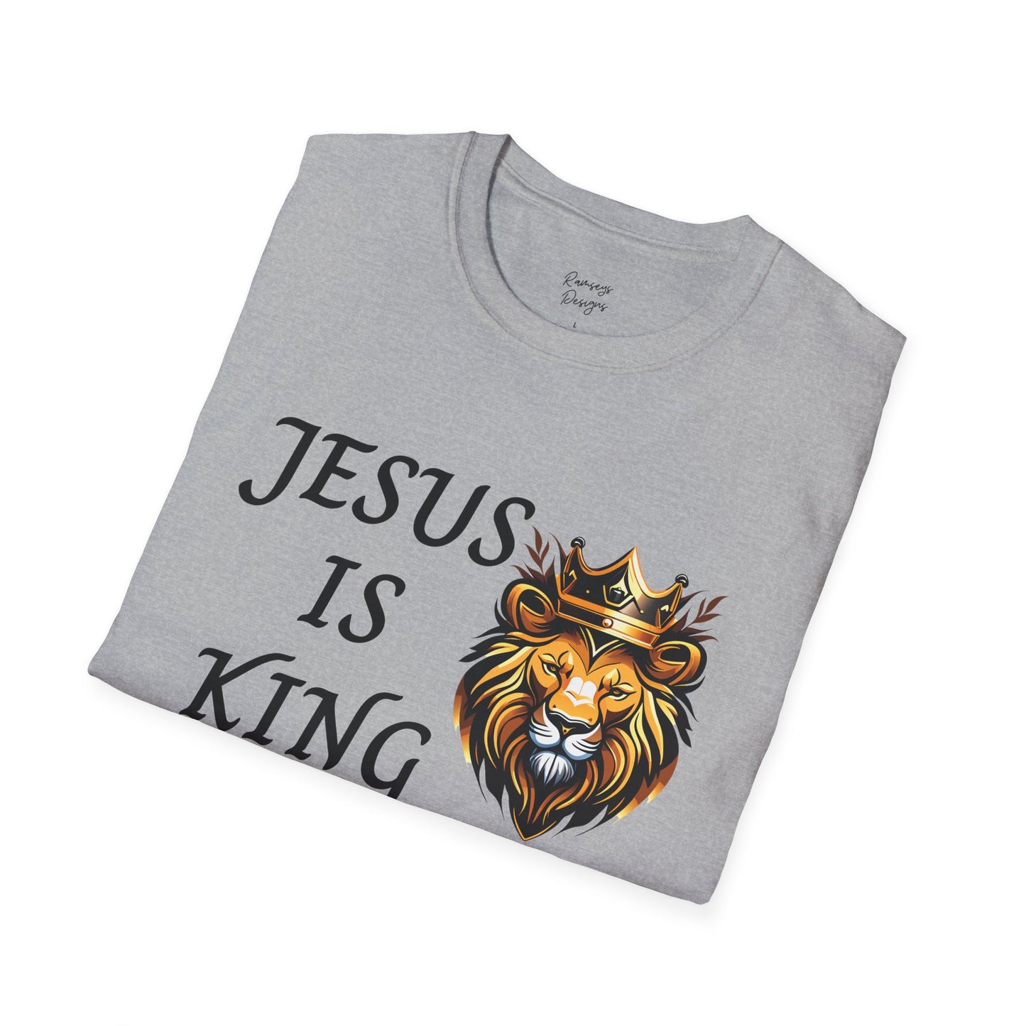 Jesus Is King - Unisex Softstyle T-Shirt