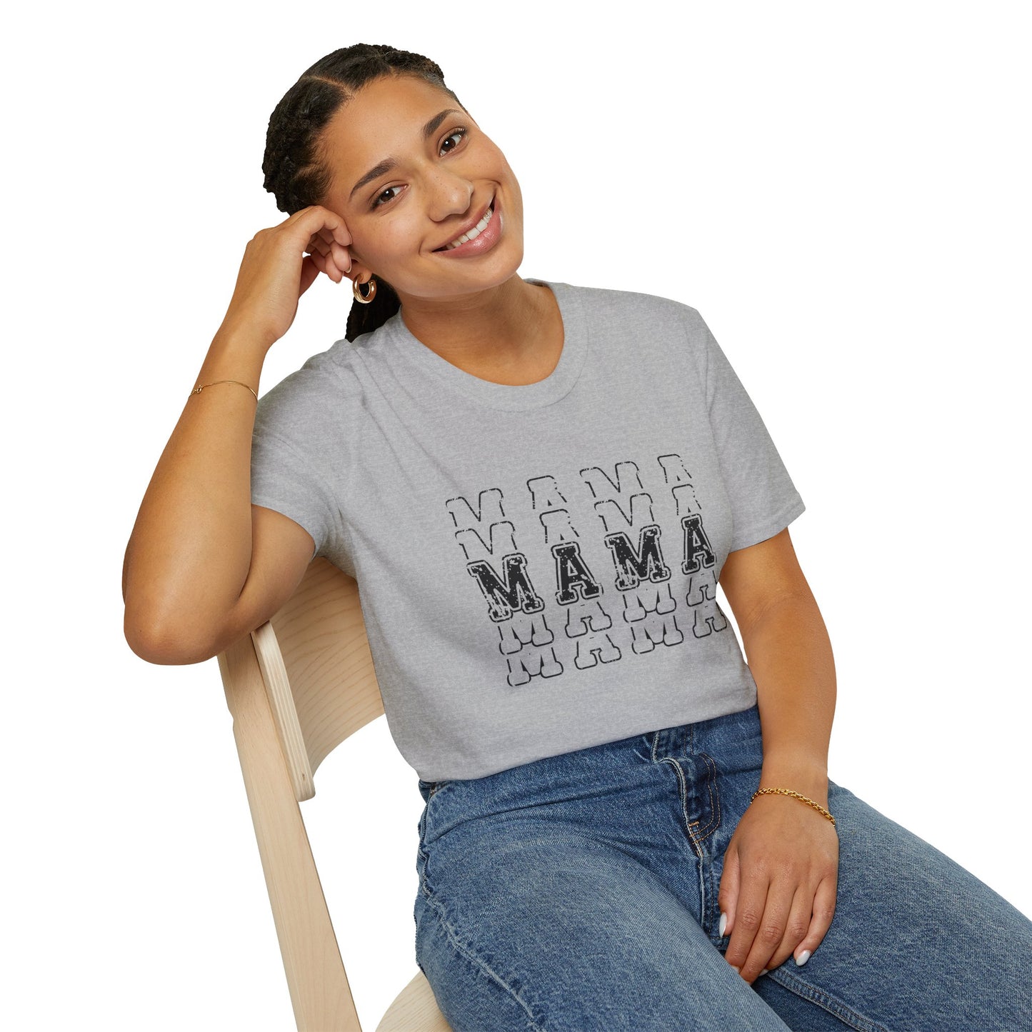 Rustic MAMA - Unisex Softstyle T-Shirt