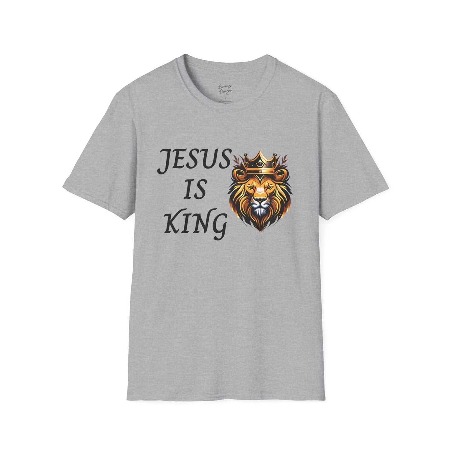 Jesus Is King - Unisex Softstyle T-Shirt