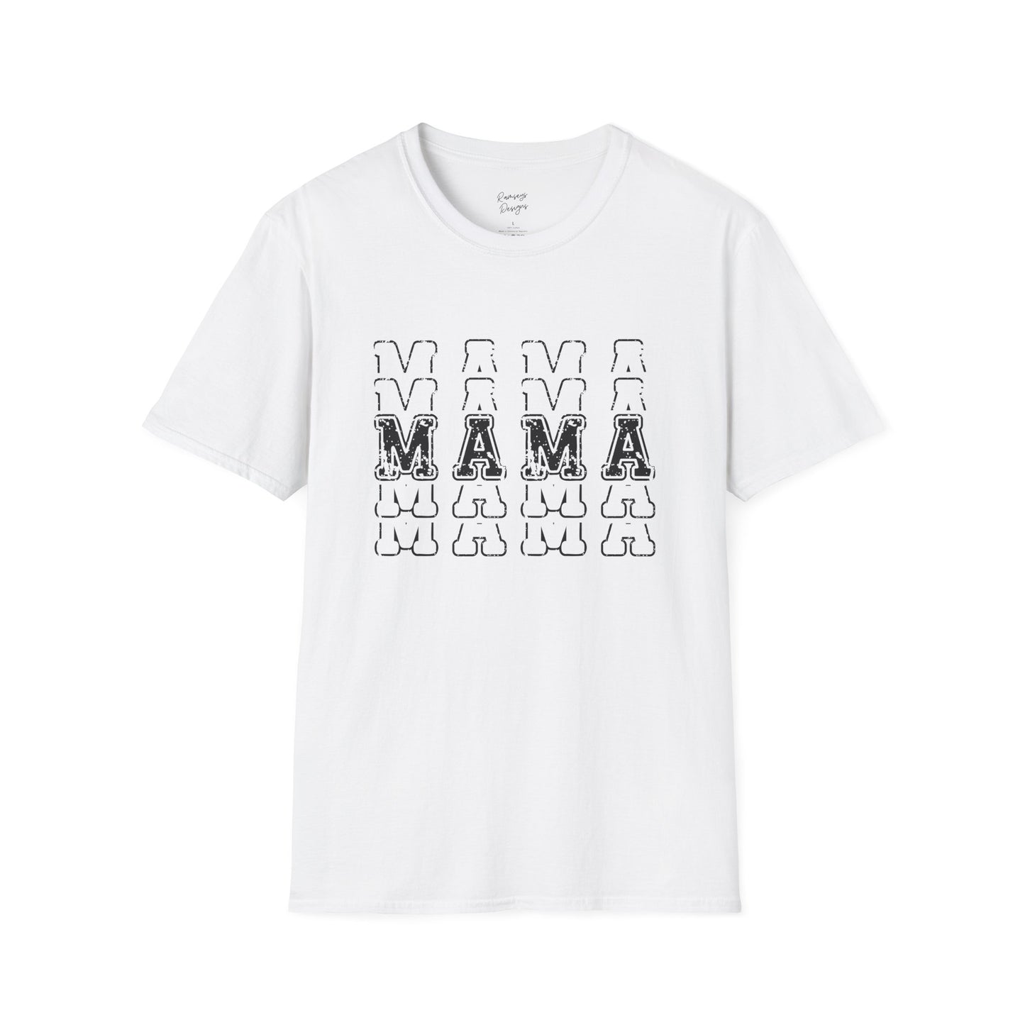 Rustic MAMA - Unisex Softstyle T-Shirt