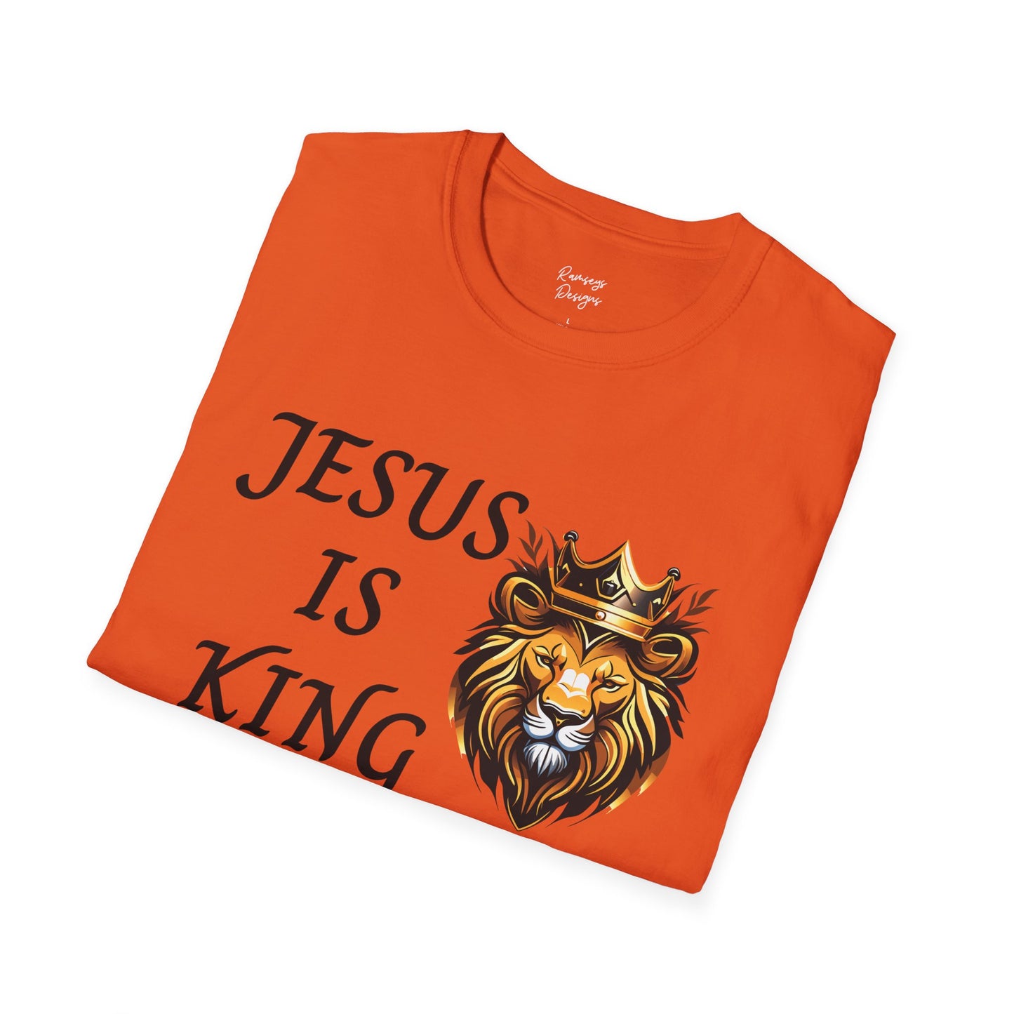 Jesus Is King - Unisex Softstyle T-Shirt