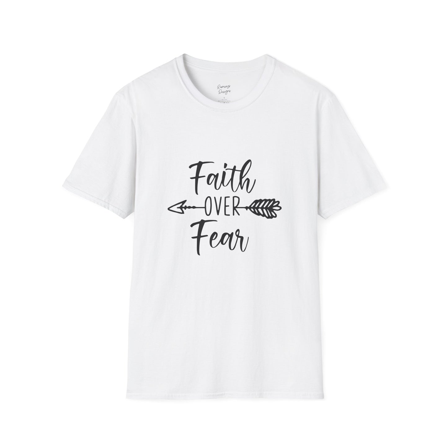 Faith Over Fear - Unisex Softstyle T-Shirt