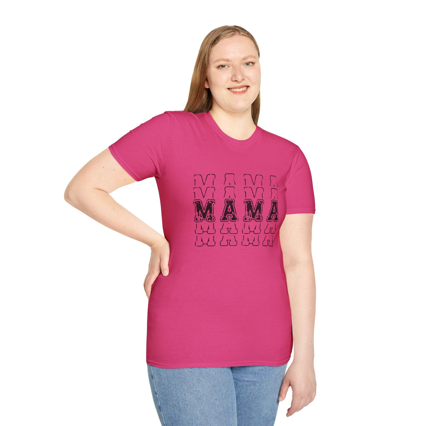 Rustic MAMA - Unisex Softstyle T-Shirt