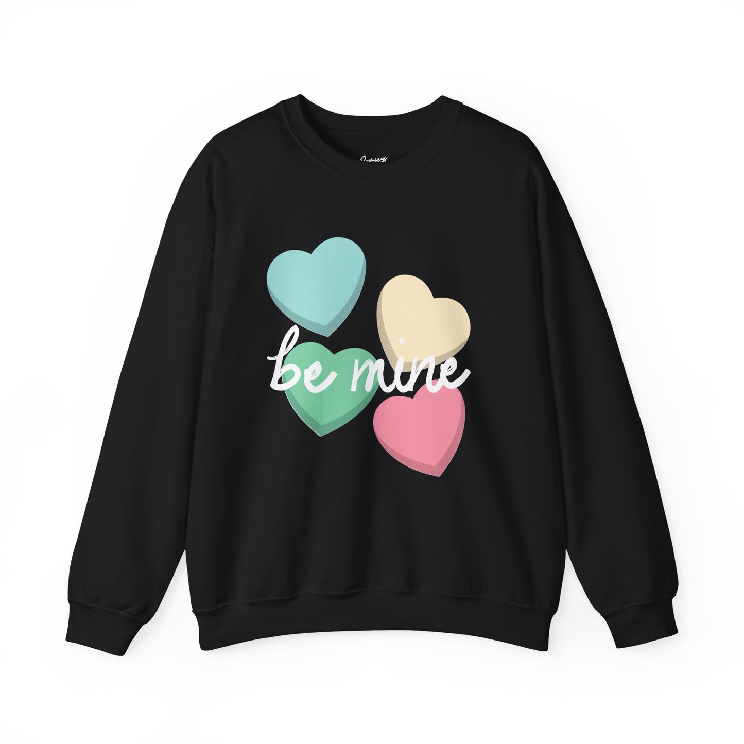 Candy Hearts Be Mine - Unisex Heavy Blend™ Crewneck Sweatshirt