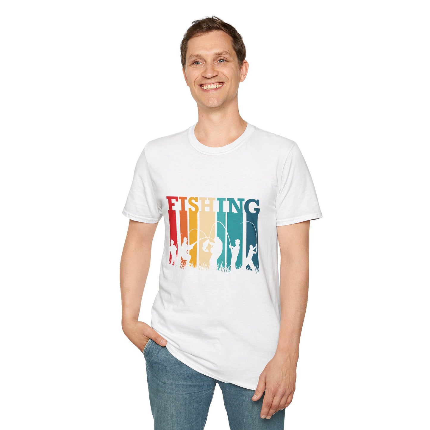 Fishing - Unisex Softstyle T-Shirt