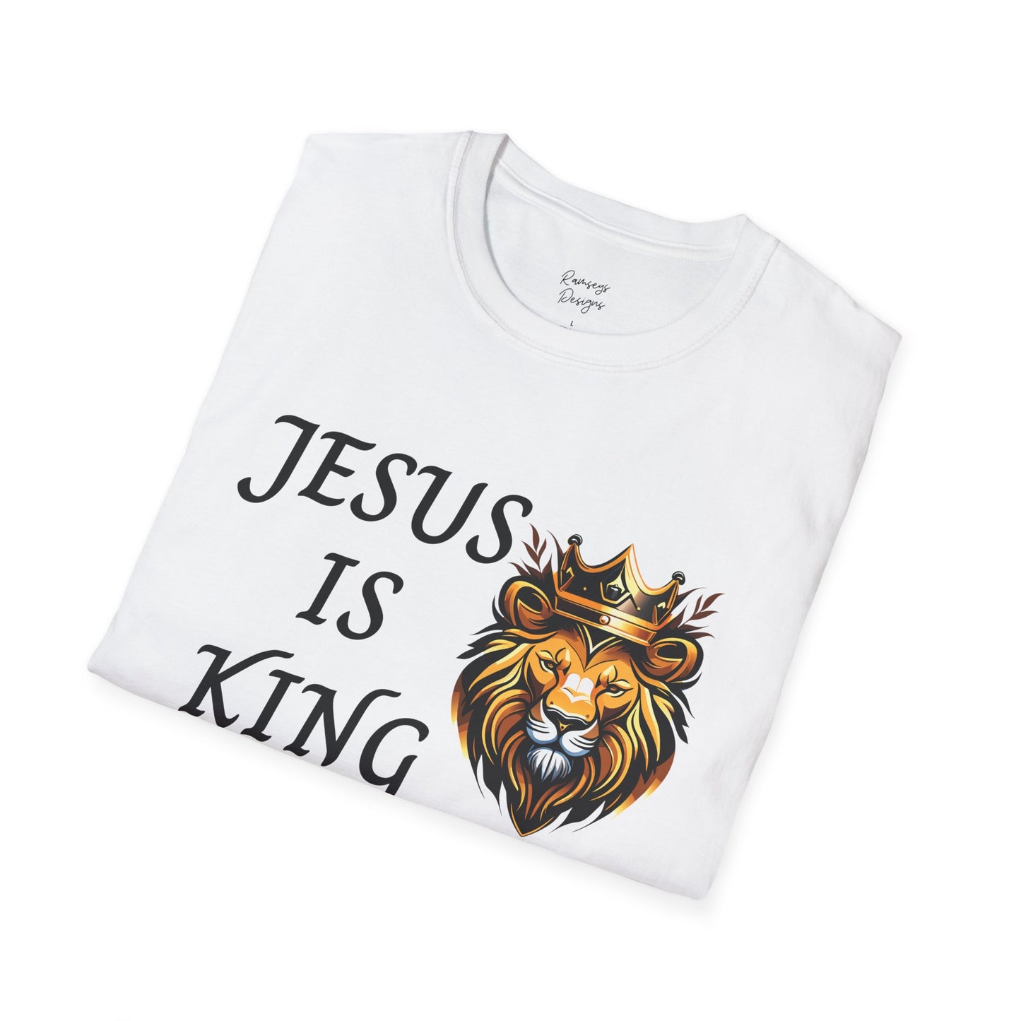 Jesus Is King - Unisex Softstyle T-Shirt