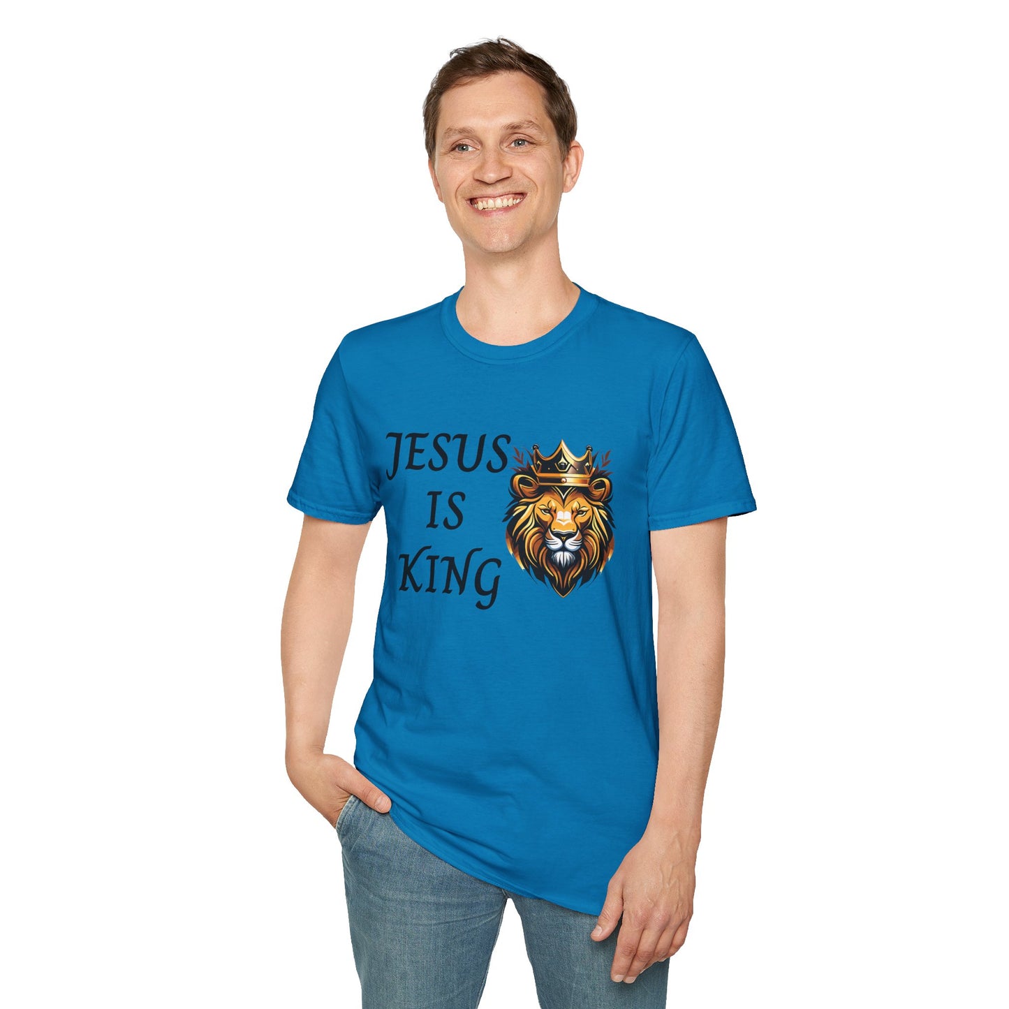 Jesus Is King - Unisex Softstyle T-Shirt