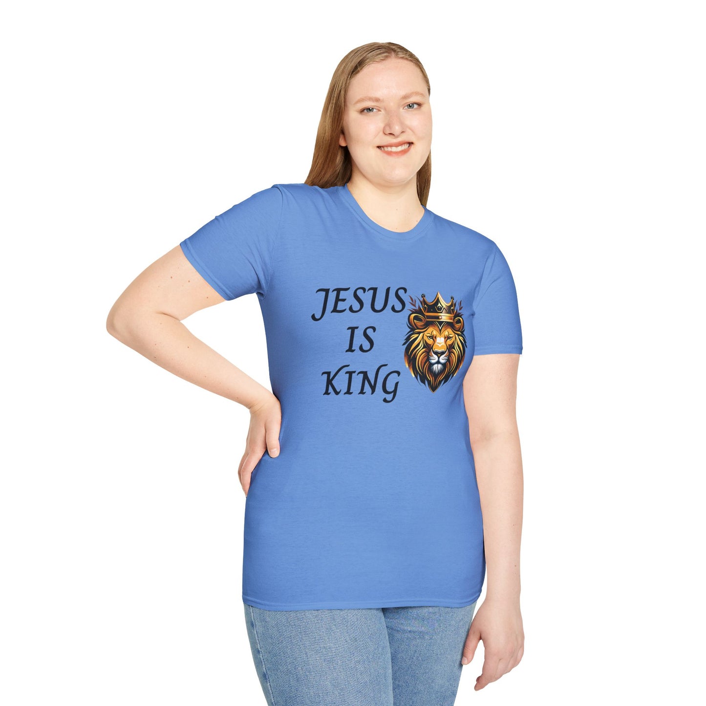 Jesus Is King - Unisex Softstyle T-Shirt