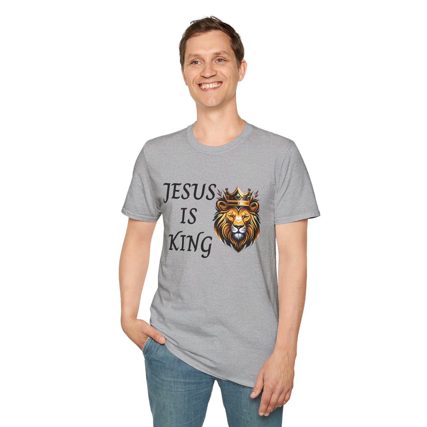 Jesus Is King - Unisex Softstyle T-Shirt