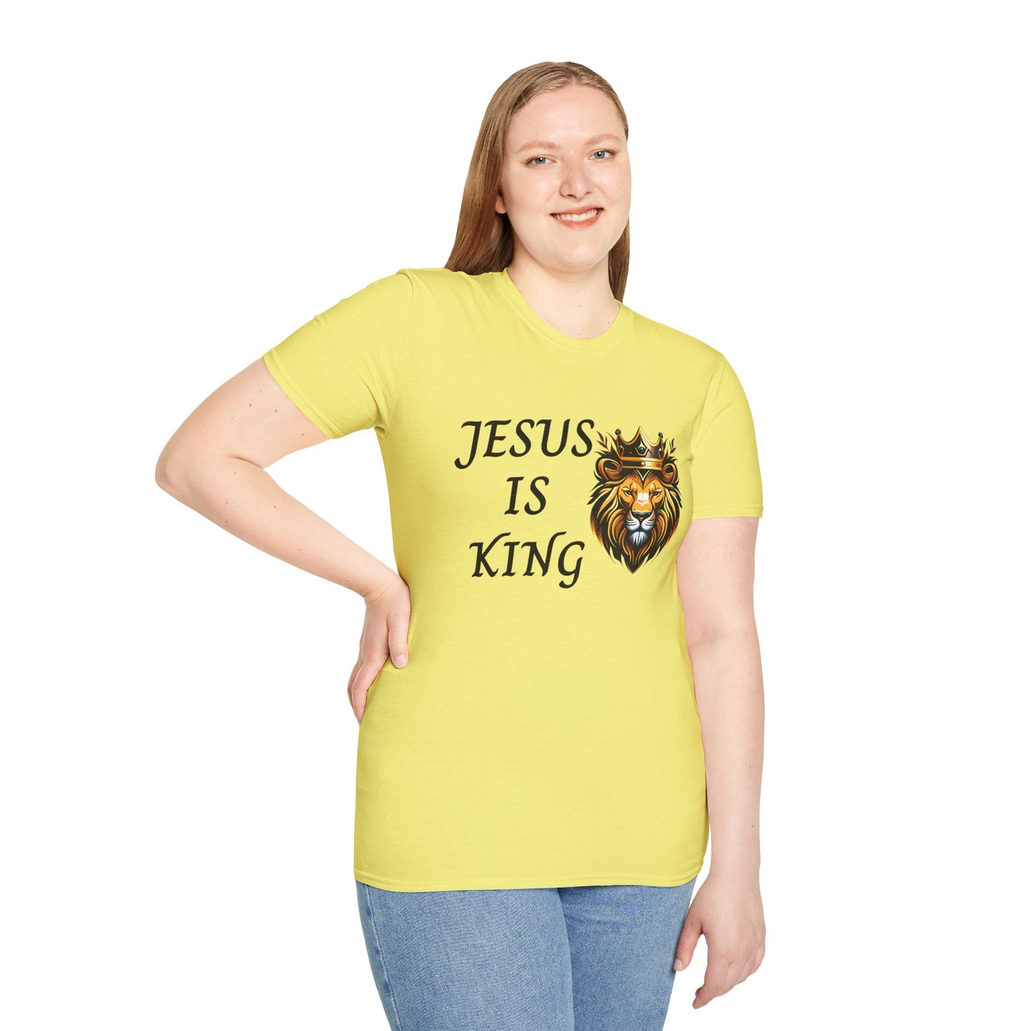 Jesus Is King - Unisex Softstyle T-Shirt