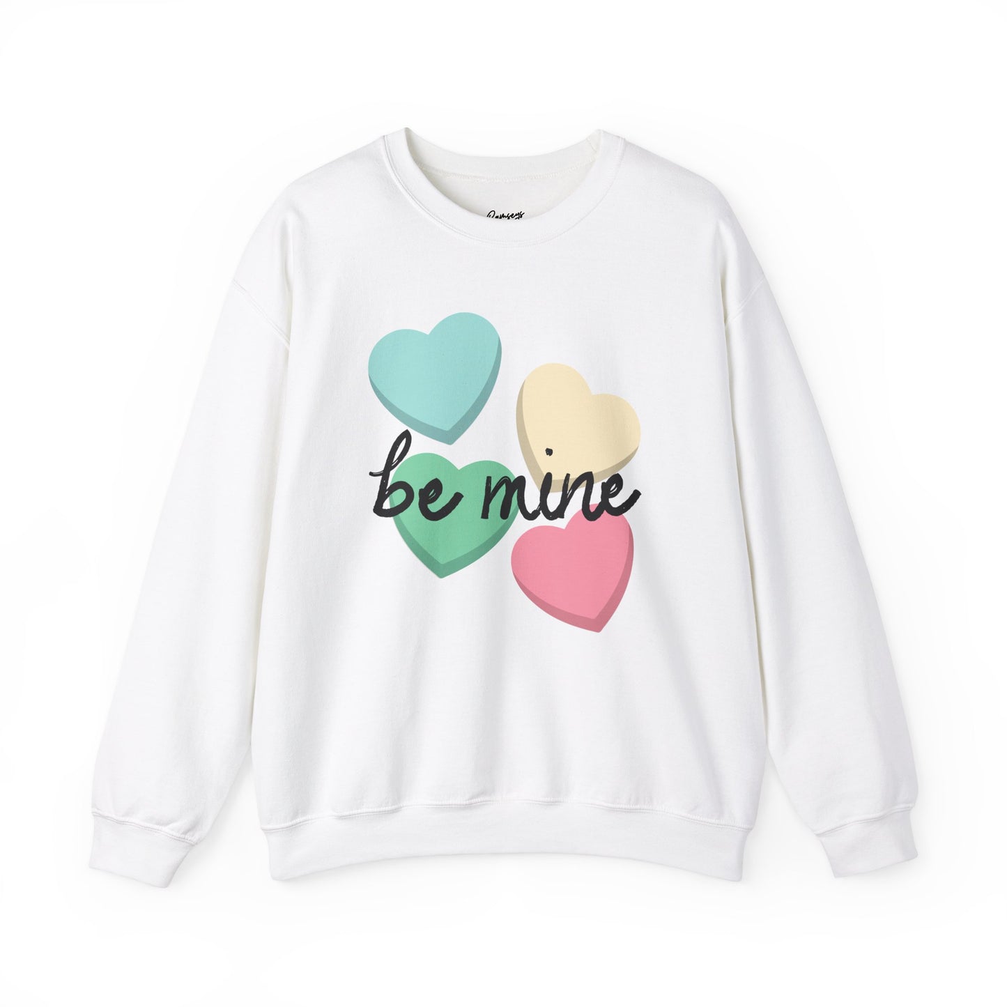 Candy Hearts Be Mine - Unisex Heavy Blend™ Crewneck Sweatshirt